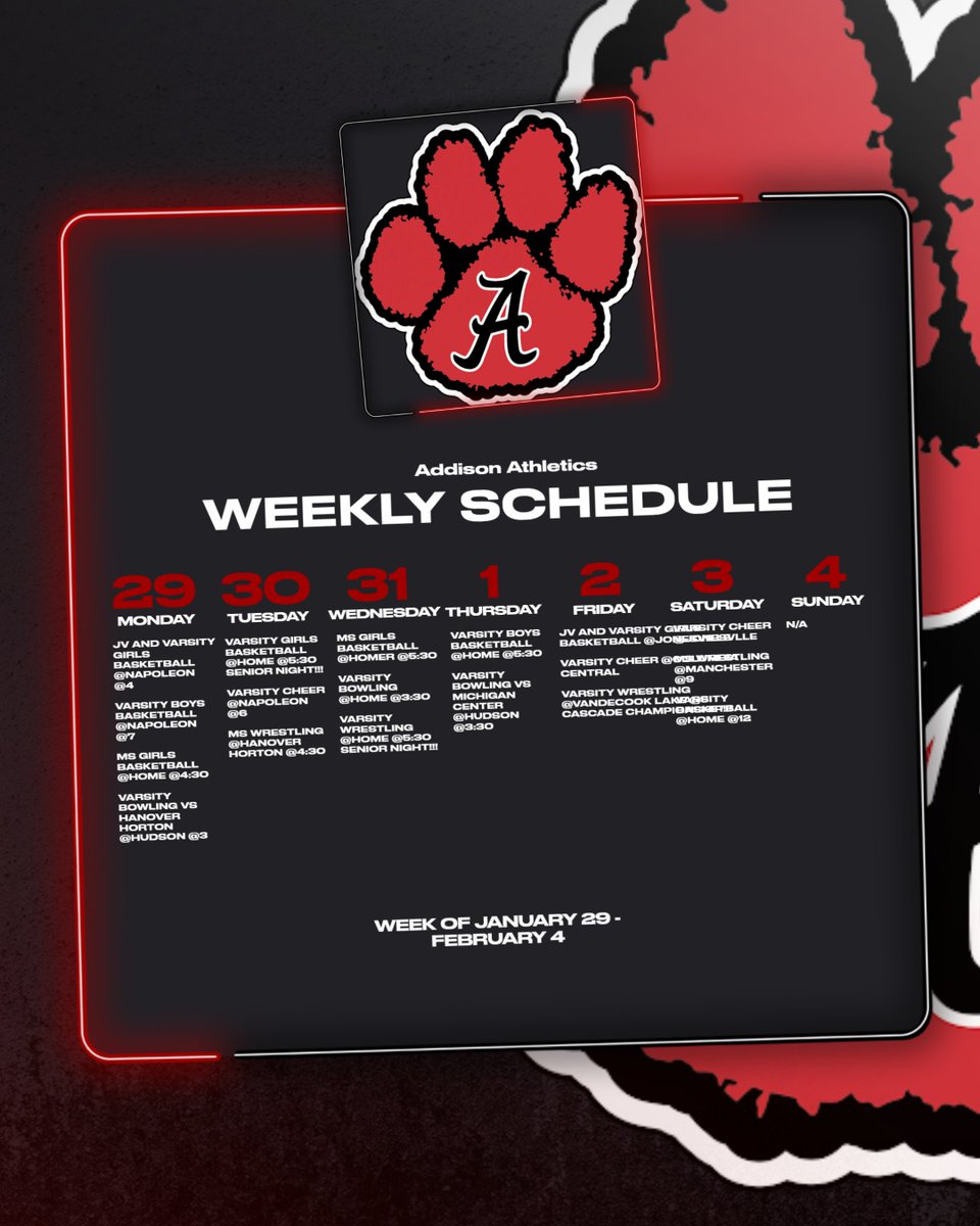 Addison AD tweet media