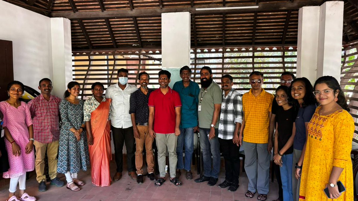 ether_india's tweet photo. We had the pleasure of hosting Gireesh Kumar and the team from the Social Justice Department, Thiruvananthapuram, for a highly enthusiastic and effective interaction at our recent gathering. 🤝 Their insights opened our eyes to explore numerous government offices and projects. https://t.co/atizeBLEKd