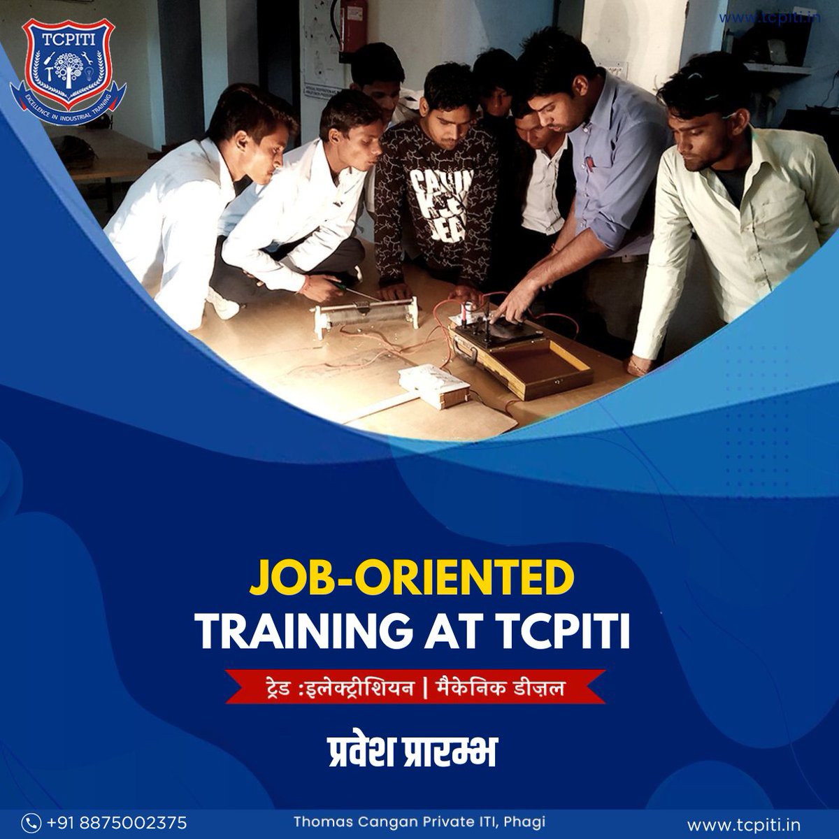 Prepare for an exciting career with our practical ITI programs! 🚀 For inquiries and admissions, contact us at: 📞 Call: +91-8875002375 📧 Email: tcpiti@iirm.ac.in 🌐 Visit our website for more information: tcpiti.in #ITI #IndustrialTraining #TCPITI