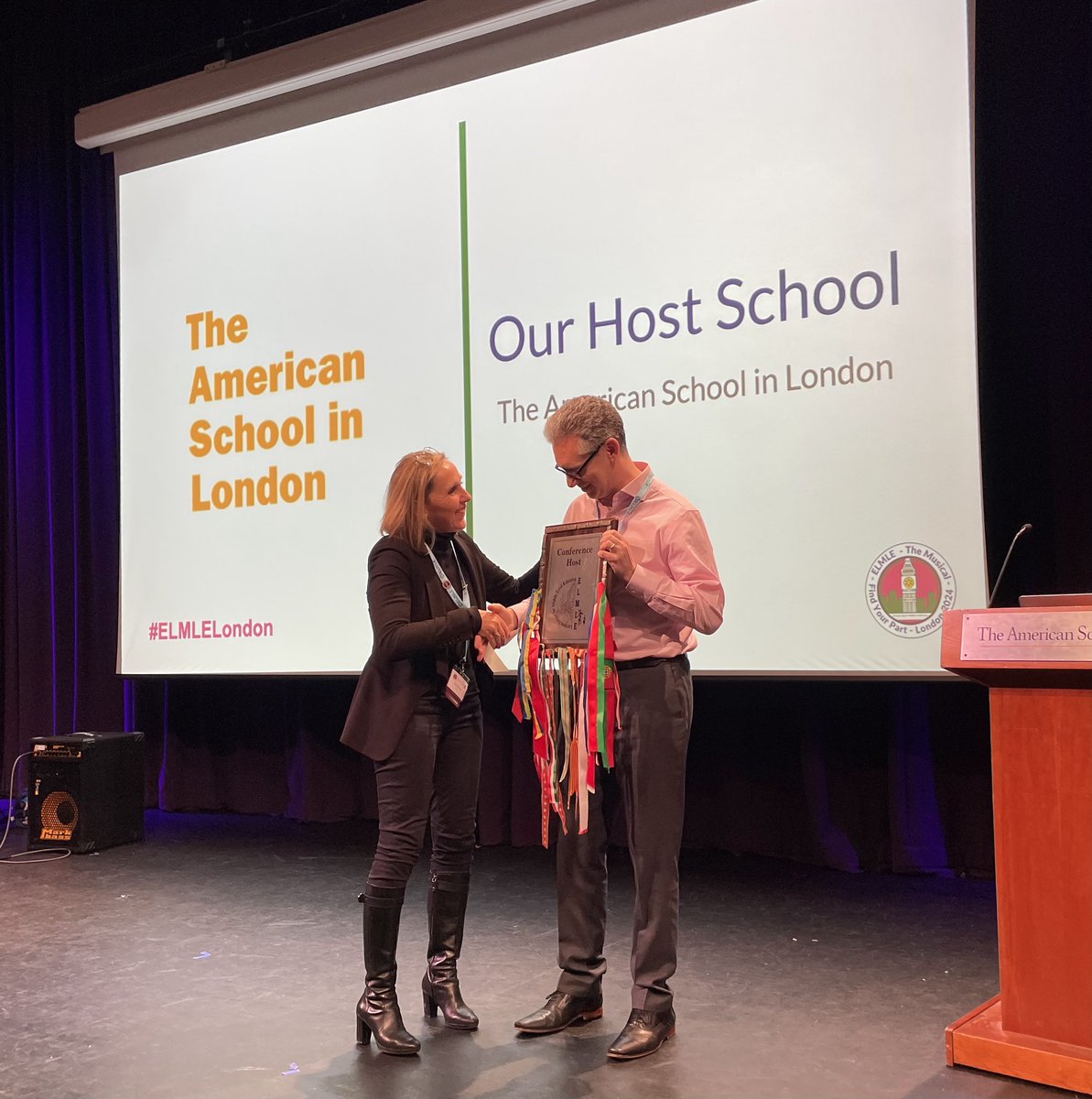 ELMLEnews's tweet image. Thank you American School of London for hosting #ELMLELondon.  What a perfect location to stretch our #learningedges and grow as #middleschool #teachers.