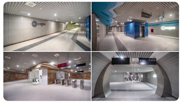 📌 37,5 km uzunluğunda

📌 9 istasyonu ve 

📌 günlük 600 bin yolcu kapasitesiyle İstanbul Havalimanı Metrosu'na ait Kâğıthane-Gayrettepe etabı, Cumhurbaşkanı Recep Tayyip Erdoğan tarafından bugün hizmete açılıyor.

#TürkiyeHızlanıyor 🇹🇷
