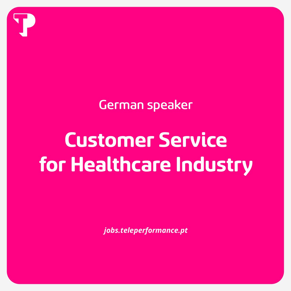 Check out some of our available offers for this week! Find out more job opportunities at  jobs.teleperformance.pt 📷

#teleperformanceportugal #weeklyoffers #Hiring #JobOpportunities #JoinTPportugal