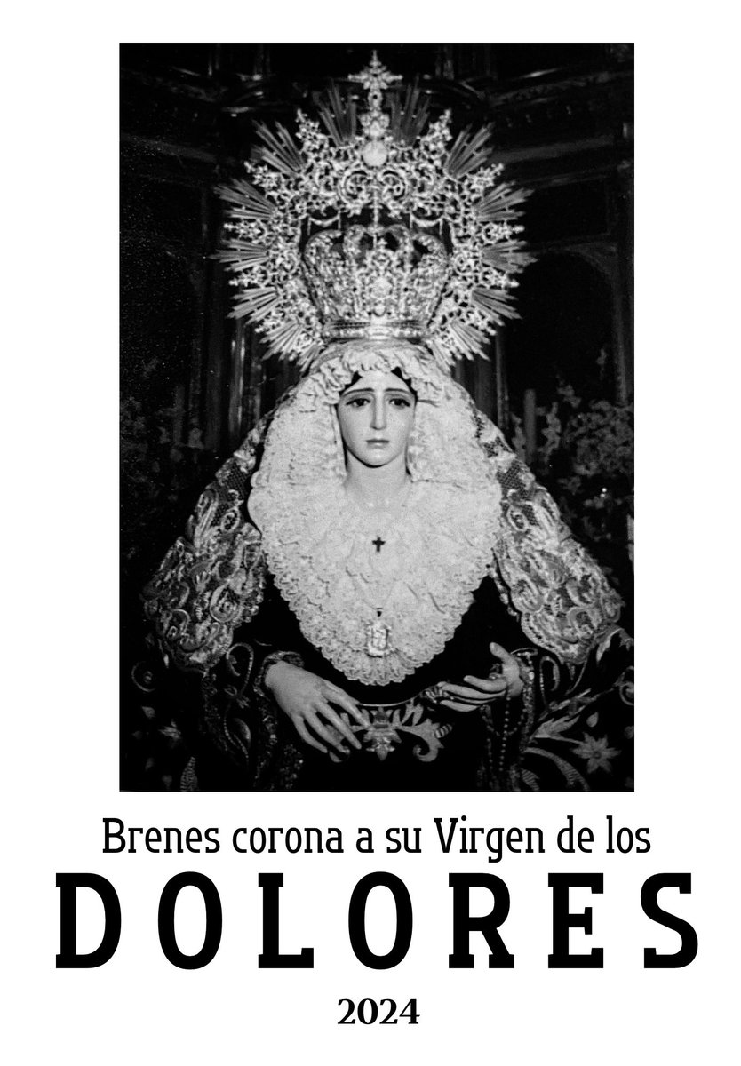Restándole otro veintinueve al calendario, ya solo faltan cinco…

Brenes te corona y proclama Madre, Reina y Soberana.