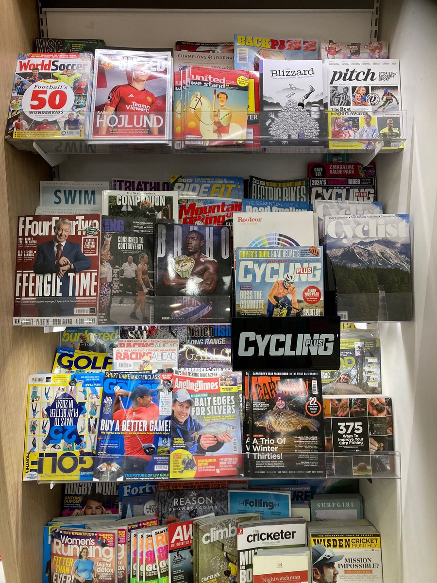 Pitch spotted at <a href="/WHSmith/">WHSmith</a> Gatwick this morning alongside <a href="/FourFourTwo/">FourFourTwo</a> <a href="/blzzrd/">The Blizzard</a> <a href="/WorldSoccerMag/">World Soccer</a> Perfect for a long flight