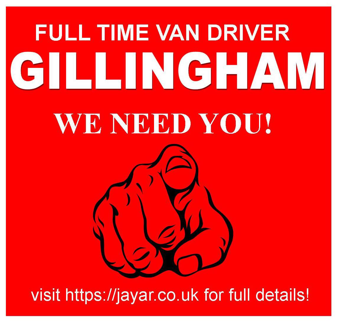 ***WE ARE HIRING***
Join our brilliant team!
We are looking for a full time Van Driver, for our busy #Gillingham Branch in #Kent
For a full job description & to apply, please visit
jayar.co.uk/job-openings/?…
Good Luck! #jobsinkent #kentjobs