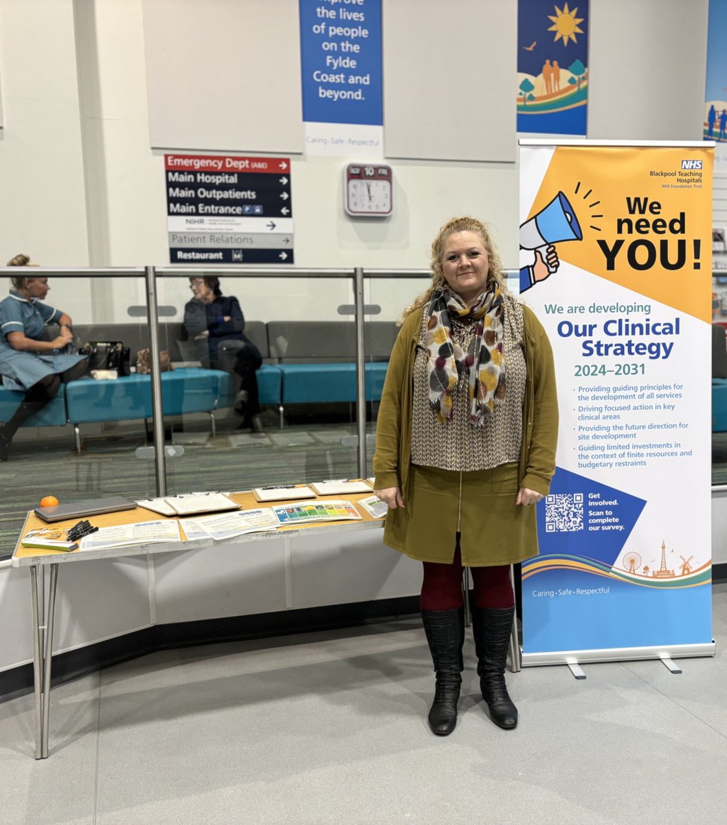 BTH Transformation (@bthtransformat1) on Twitter photo Come and chat to us on the Mezzanine to find out more about our Clinical Strategy and how you can get involved. #HaveYourSay #GetInvolved <a href="/BlackpoolHosp/">NHS Blackpool Teaching Hospitals 💙🌈</a> Come and chat to us on the Mezzanine to find out more about our Clinical Strategy and how you can get involved. #HaveYourSay #GetInvolved <a href="/BlackpoolHosp/">NHS Blackpool Teaching Hospitals 💙🌈</a>