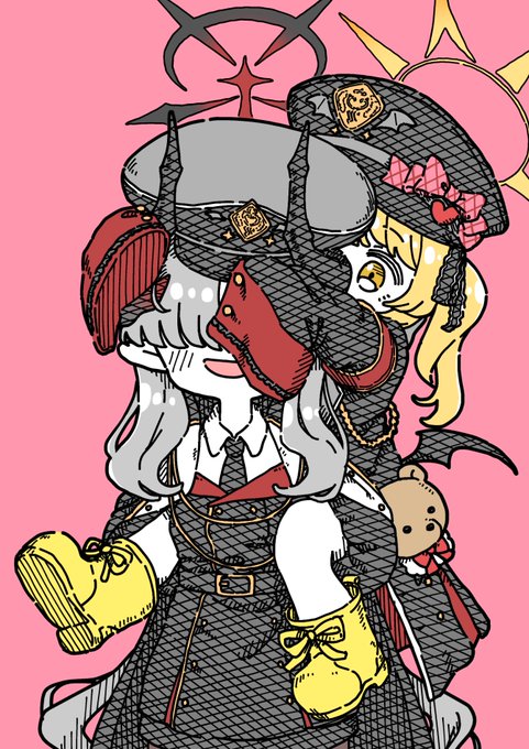 「2girls piggyback」 illustration images(Latest)