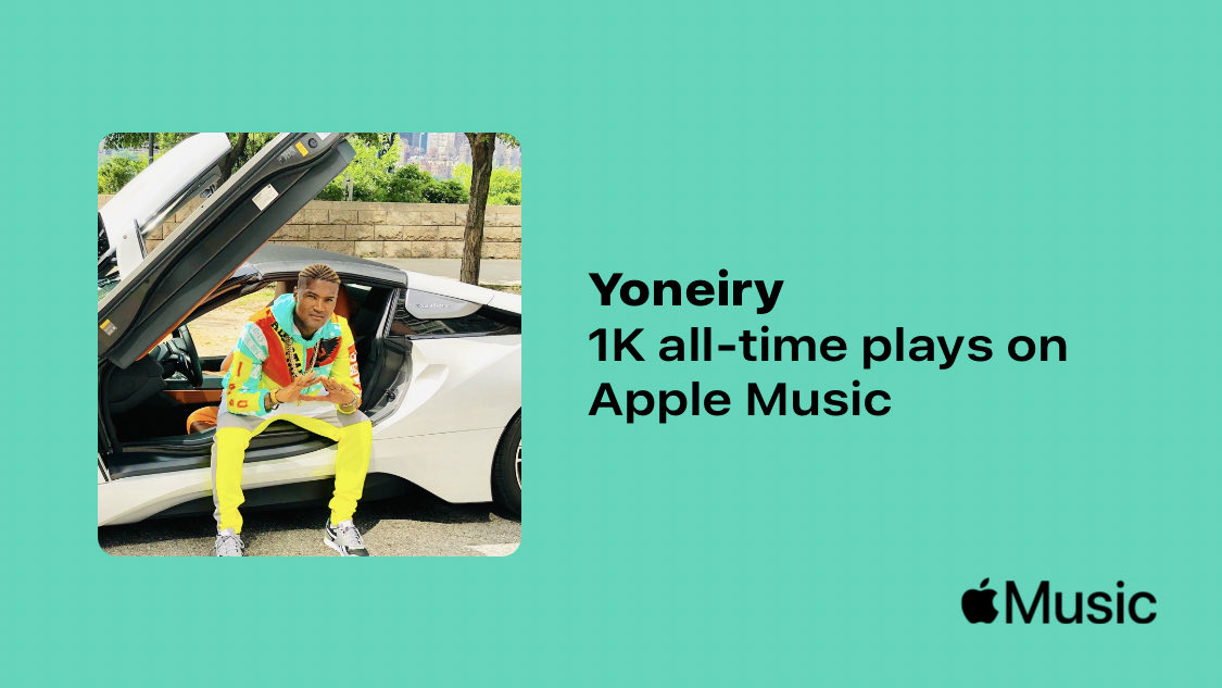 Just passed a new Milestone on @AppleMusic. Thanks for listening! music.lnk.to/LWi7AA