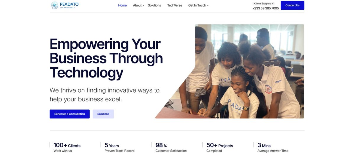 peadatech's tweet image. Let's give your online presence the weekend makeover it deserves!
Whether you're a startup or a seasoned pro, our team at Peadato Technologies is here to design websites that speak volumes and drive results.
Let's make your web presence the talk of the town!