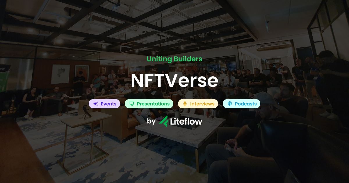 🌏 We noticed that #Web3 visionaries need a match-making ecosystem

That’s one reason we launched #NFTVerse

Connecting a community of projects that understand the true value of NFTs

Find us everywhere from #NFTParis to #Token2049 and #Devcon2024

👉buff.ly/46W98eQ