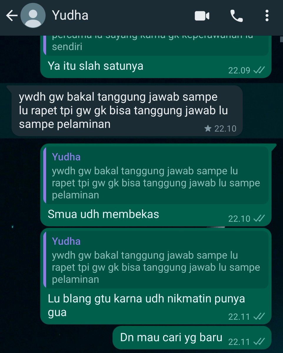 palingoverthing's tweet photo. @RBahdurin54589  ciri ciri cowo gamau tanggung jawab https://t.co/VUCuxnxzlg