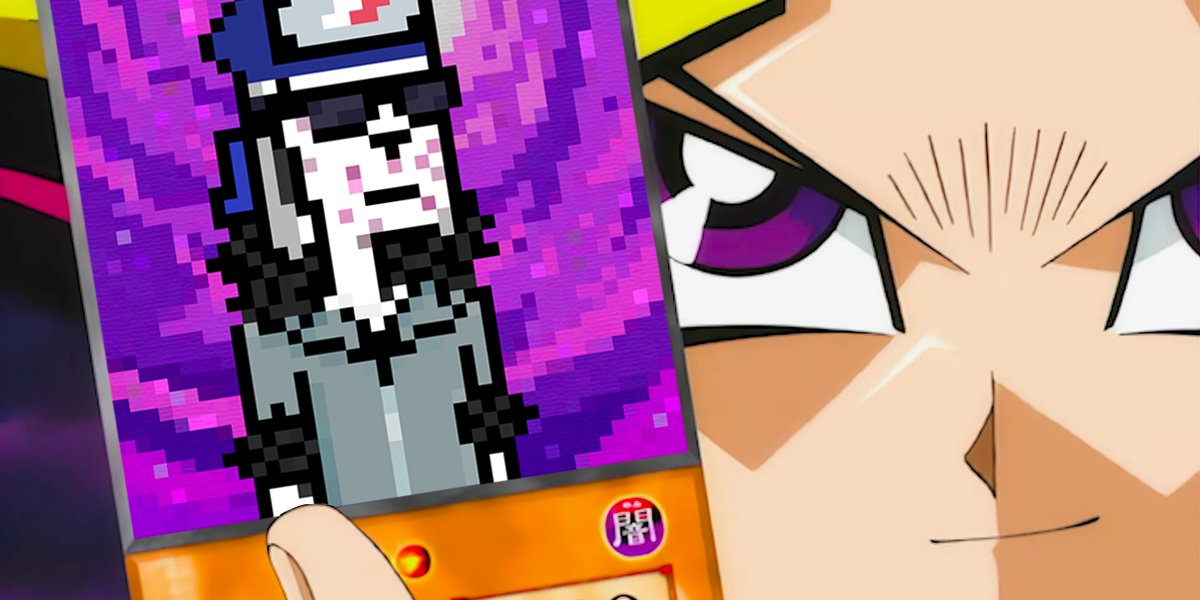 WeebPunks's tweet photo. Hello weirdos! Get ready to summon your 12 stars 1000000 ATK WeebPunk, there are no trap cards. See you in February! 😈 https://t.co/eaSIorMXRi