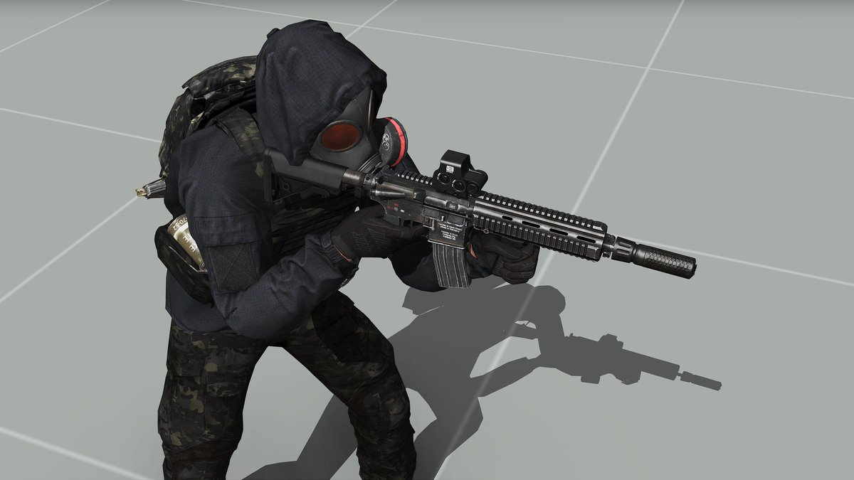 USPmod's tweet image. WIP: First look at the PCU jacket ingame. Still some tweaks to be done but its shaping up nicely.