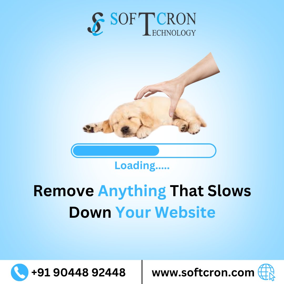 SoftcronT31938's tweet image. Eliminate the obstacles, and accelerate success. Remove the roadblocks and watch your business take flight.
Contact us today at +91 90448 92448
Hashtags:
#digitalmarketing #softcrontechnology #marketing #socialmediamarketing #socialmedia #webdesign #branding #business