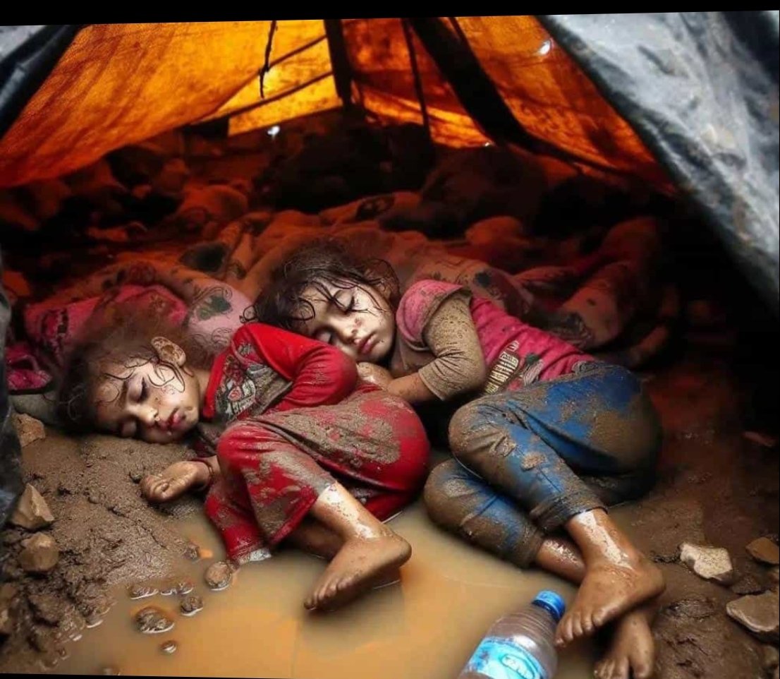 يارب دخيلك بحوبة هالأطفال تفرجها على هالعباد 
وتجعل كيدهم بنحرهم لكل من يستخدم قضية الشعوب لمصلحته