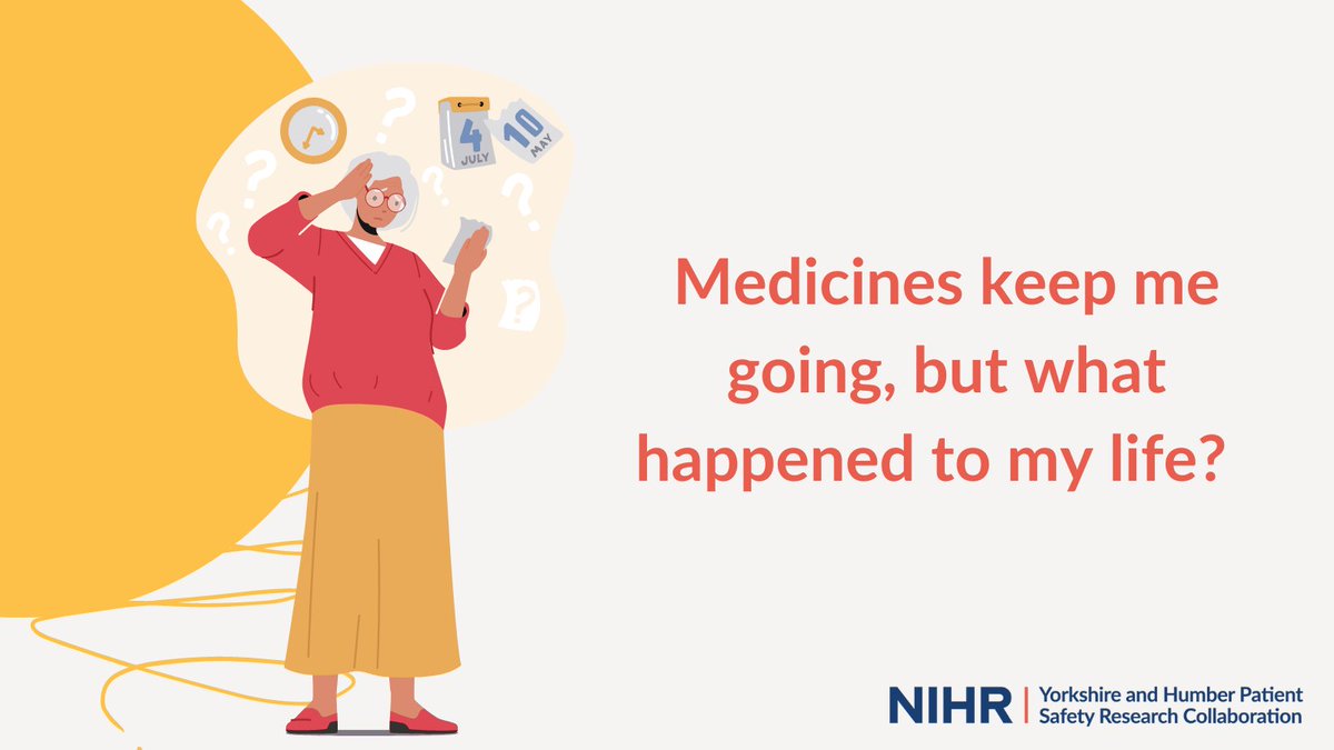 Medicines keep me going, but what happened to my life?
People tried to balance the demands of their medicines regimens with the desire to continue their normal lives. Some adapted their regimens, e.g avoiding taking medicines at specific times, or stopped taking them altogether.
