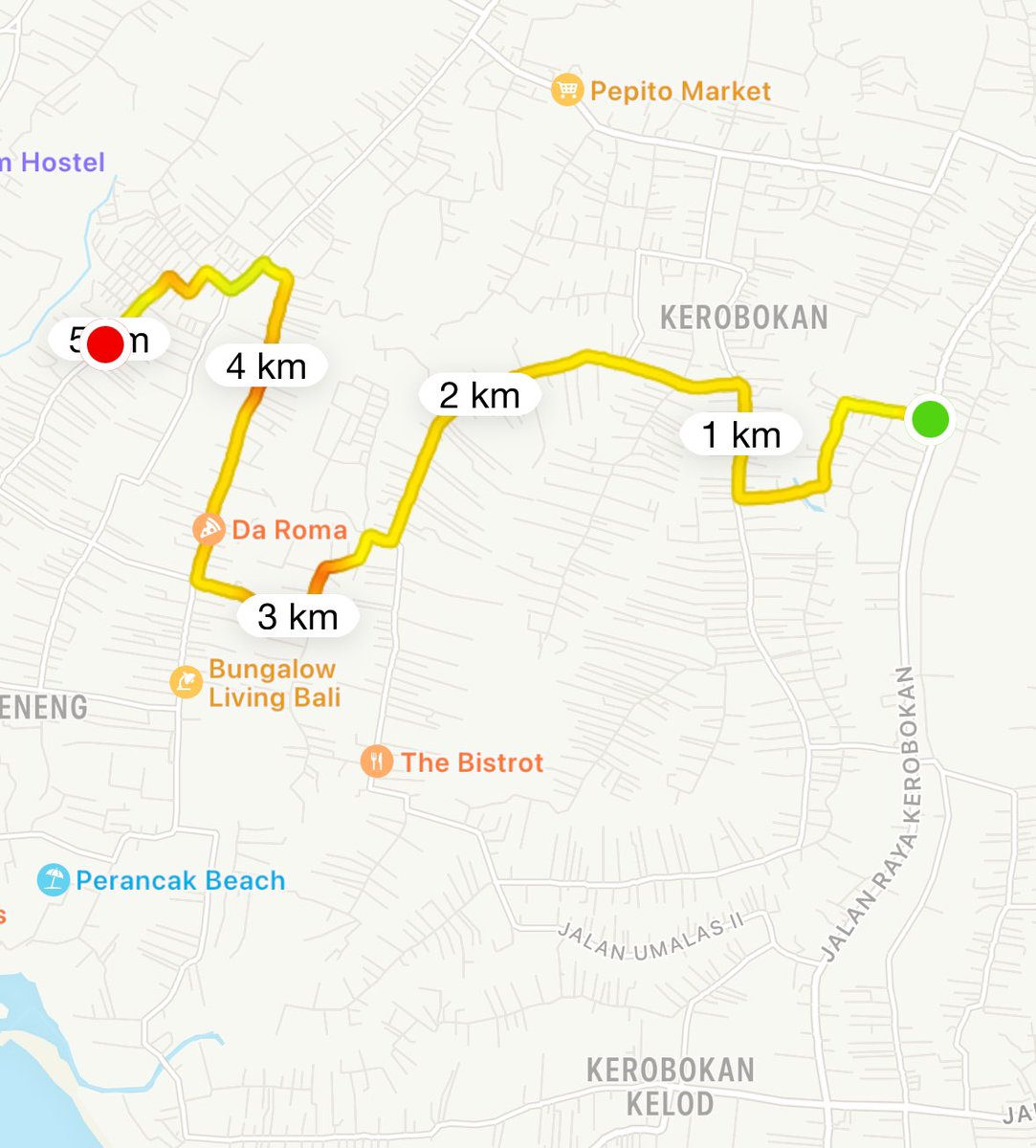 From Kerobokan to Canggu, can’t stop thinking bout you, tagihan.