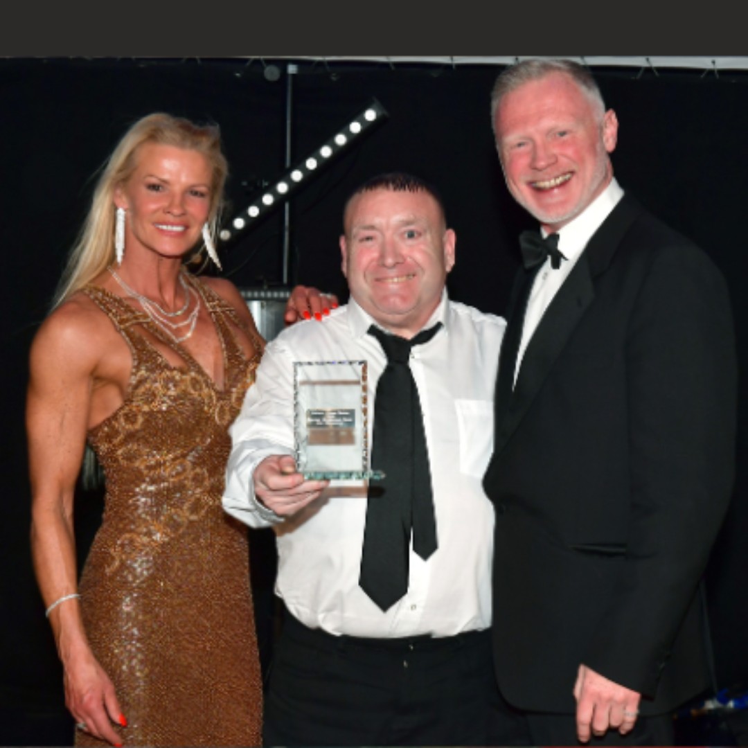 Our PR Manager Gill wrote a press release showcasing Paul Barraclough's fitness success at @Active_Tameside, which was picked up by @DailyMirror Nigel then submitted a nomination on behalf of Paul and Active Tameside at the NFAs, where he won the Member Achievement Award! 🥇