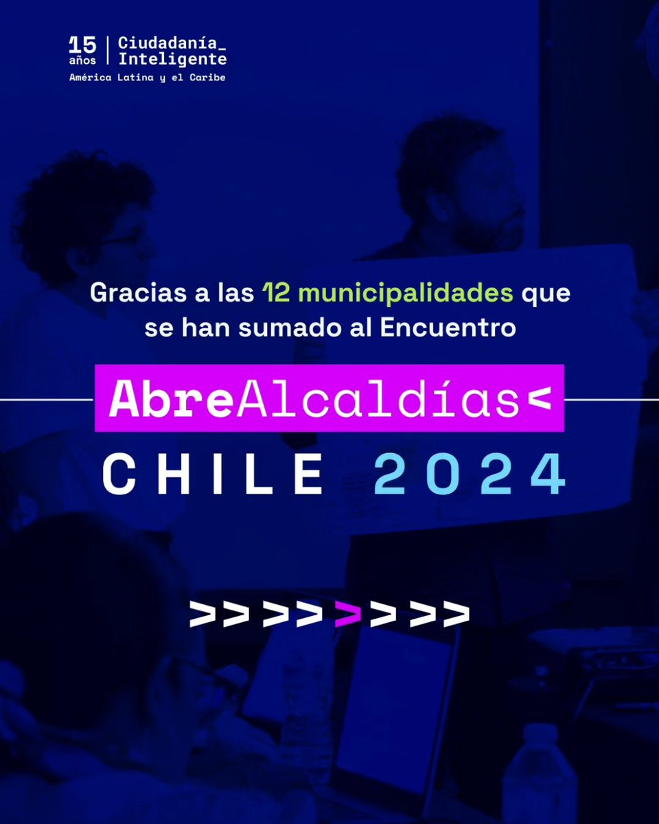 ciudadania_i's tweet photo. Partimos con el Encuentro #AbreAlcaldías Chile 2024, gracias a las y los funcionarios públicos por querer trabajar por la participación ciudadana en sus municipalidades. https://t.co/6pTgepE0Lf
