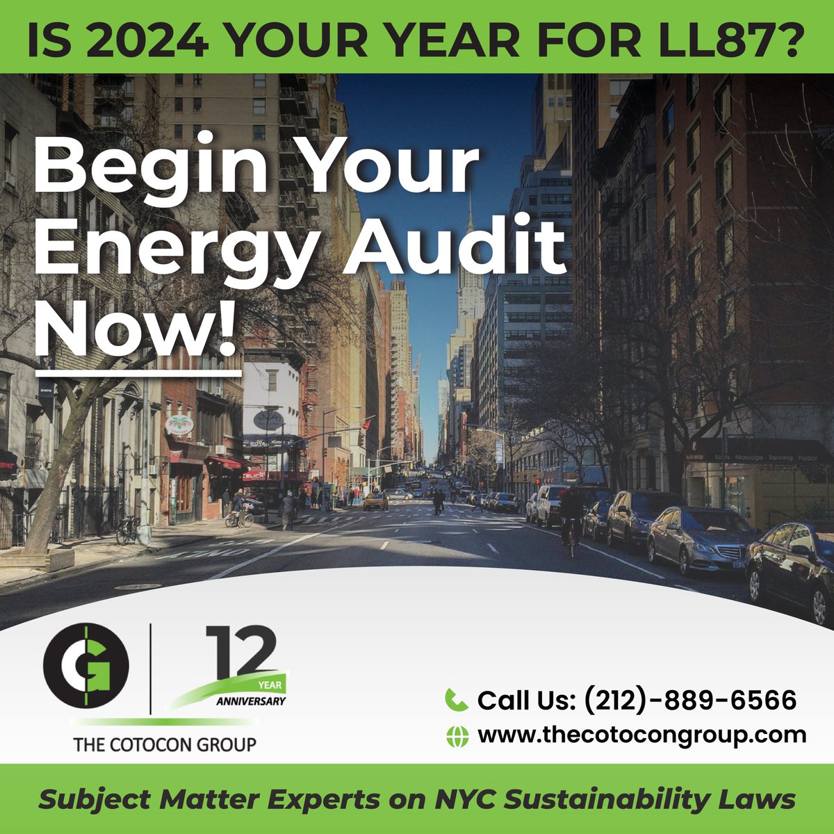 Building Owners in New York, is 2024 the year you are required to comply with NYC #LocalLaw87?

Begin Your Energy Audit now with our help and ensure timely compliance!

#NYC #BuildingLife #Sustainability #EnergyAudit #Buildings