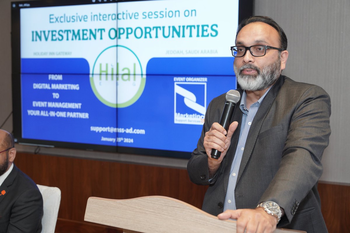 MSSJEDDAH's tweet photo. Event Managed by
@MSSJEDDAH
A Pioneering Session with #HILALESG, Delving into #Investment Opportunities and Spearheading Sustainable Finance Innovation.https://t.co/jz2zP8XyiK… #Tahnkyou
@sirajwahab
@arabnews
@HolidayInnGGate https://t.co/6VIKlSyWBv