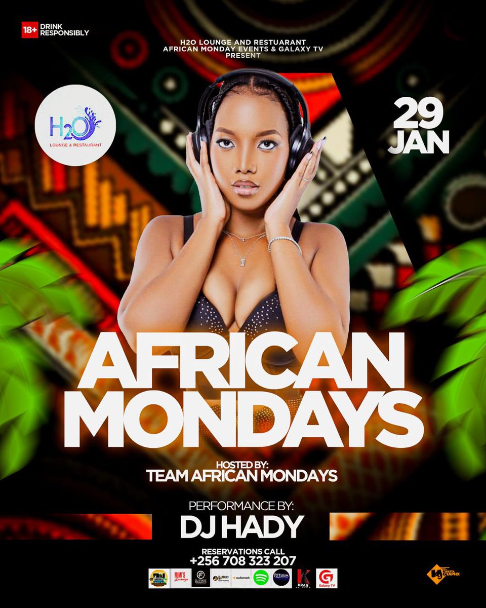 We are @Africanmondays celebrating our own ug music guest performers @djhady01