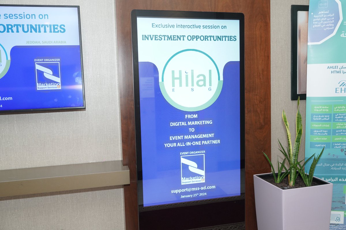 MSSJEDDAH's tweet photo. Event Managed by
@MSSJEDDAH
A Pioneering Session with #HILALESG, Delving into #Investment Opportunities and Spearheading Sustainable Finance Innovation.https://t.co/jz2zP8XyiK… #Tahnkyou
@sirajwahab
@arabnews
@HolidayInnGGate https://t.co/6VIKlSyWBv