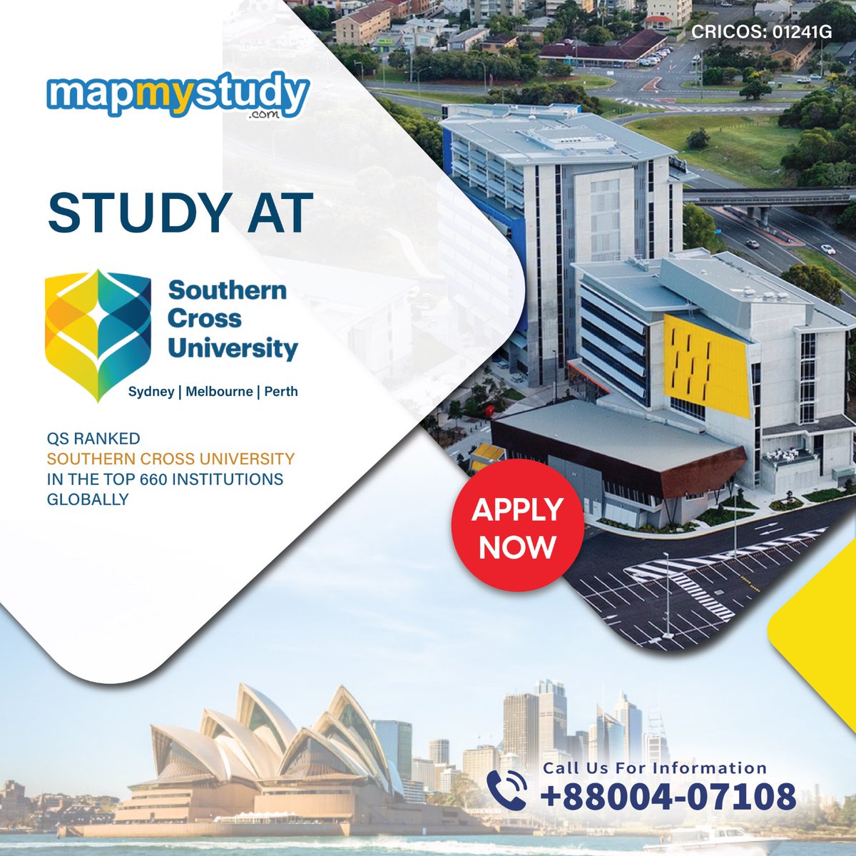 MapMyStudy's tweet photo. At Southern Cross University, innovation and opportunity converge to shape the leaders of tomorrow.
Talk to our expert counsellors at 88004-07108.
#southernCrossUniversity #scu #scuaustralia
#Australia #StudyAbroad #studyinaustralia #studyinaustralia2024 #MapMyStudy https://t.co/6lQPhHtKb8