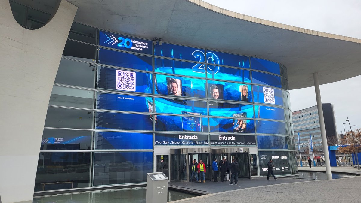 Everybody sat comfortably, the speed pitches are about to start. #ISE2024 #avtweeps <a href="/AVUserGroup/">AV User Group</a>