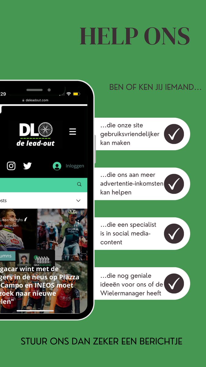 DE LEAD-OUT tweet media
