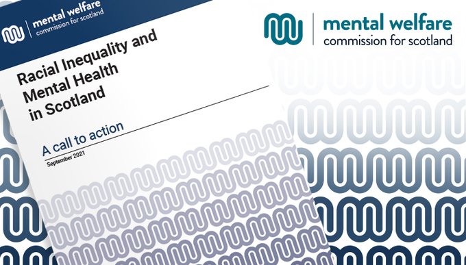A reminder of our Scotland-wide report on racial inequality in mental health services. It examined how the law is used in detaining patients, heard from NHS staff, and made 30 recommendations for change: bit.ly/3S1nkwA
