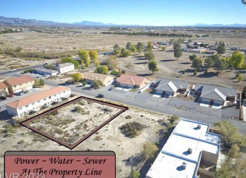 AlmaBanksEXP's tweet photo. Congrats to my investor client! This lot comprises of  a .34 Multi-Family Parcel in Pahrump is now under contract and set to close soon. This nearly 15,000 sq. ft. lot with utilities to the property line is perfect for a Duplex/Triplex/Fourplex Project for my client to build. https://t.co/j66DEiAhW8