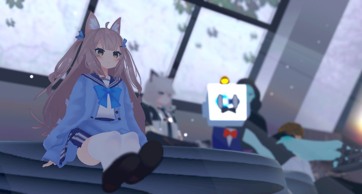 「アンロッタさんに教えてもらってアバターをVRM化することができた!これでVRCh」|りりぅむのイラスト