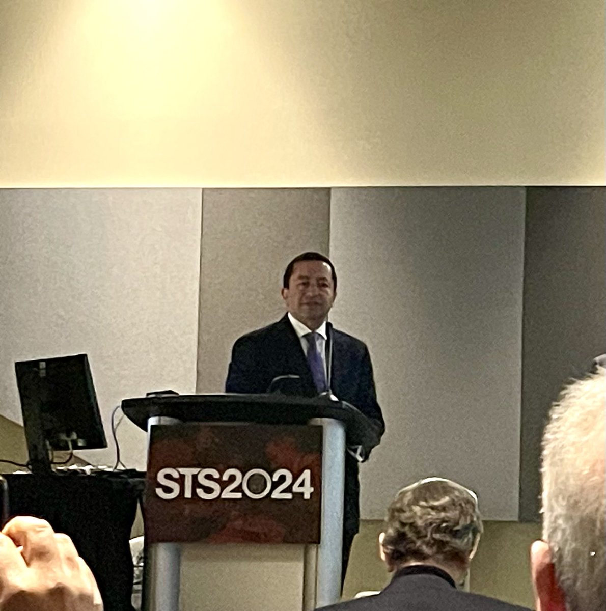 Congrats to Vinay Badhwar as our second VP for ⁦<a href="/STS_CTsurgery/">The Society of Thoracic Surgeons</a>⁩