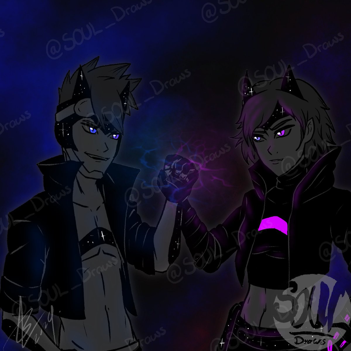 “Welcome back… sis…”

Hints and Eidolon reunited! #DCUO art!