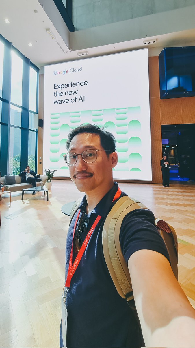 theunclechan's tweet photo. Scored an invite to ExploreAI, a summit hosted by Google Cloud, Ministry of Communications and Information, Digital industry Singapore and the Smart Nation and Digital Government Office (SNDGO). #googlecloud #mcisg #google #ai https://t.co/wNkENFNoYq
