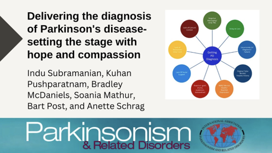 PRDAssociation's tweet photo. Don’t miss this excellent Point of View article by Subramanian and colleagues in #PRDjournal: https://t.co/ZpKfuFSsUy
#ParkinsonsDisease  #Diagnosis  #Parkinsons  #Healthcare https://t.co/4erE7DZP9C