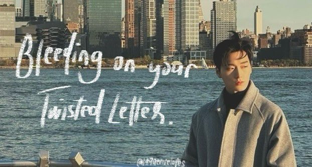 1999envelopes's tweet photo. bleeding on your twisted letter

— choi san short au. https://t.co/Ee8F6FJlQI