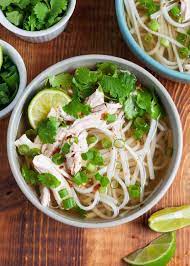 DelaneyStea1064's tweet photo. Chicken Pho:

Ingredients:500g chicken bones
500g rice noodles (pho noodles)
Spices: ginger, onions, pepper, fish sauce, salt, sugar
Fresh herbs: green onions, cilantro, bean sprouts

Instructions: Simmer chicken bones with spices to make the broth. Cook rice noodles separately. Serve noodles in a bowl, pour hot broth over, and add fresh herbs.