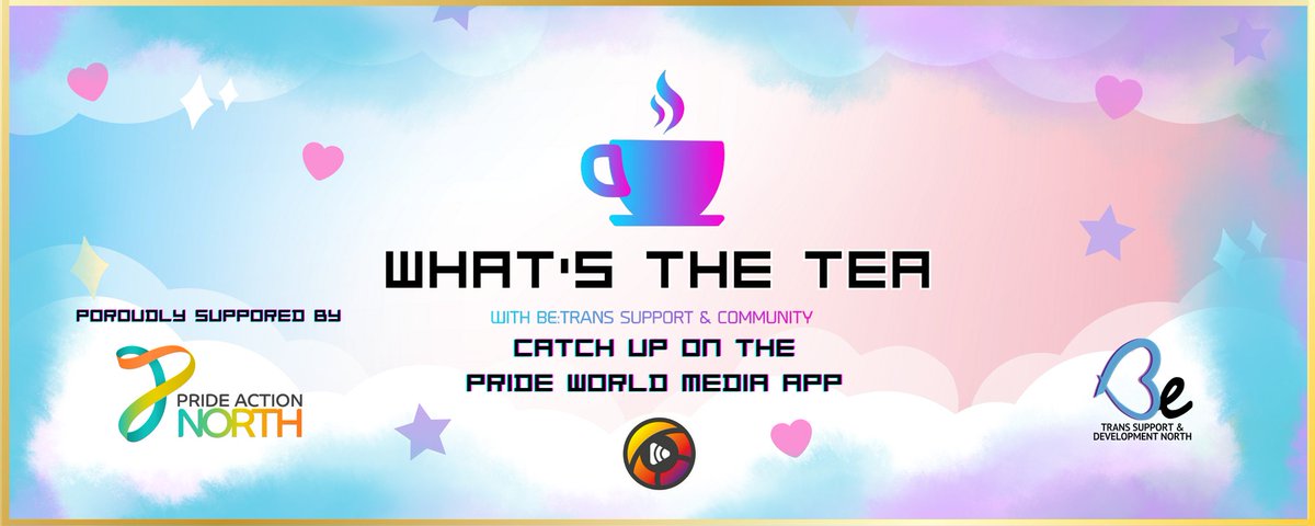 Pride Radio (@myprideradio) on Twitter photo What’s the T? is a weekly podcast series which explores a range of topics around trans issues including Myth Busting, The Most Googled Questions About Trans People and Coming Out Stories which looks at gender identity and sexuality. 🏳️⚧️
<a href="/BeTransNB/">Be: Trans Support and Community</a> <a href="/prideactionnrth/">Pride Action North</a> What’s the T? is a weekly podcast series which explores a range of topics around trans issues including Myth Busting, The Most Googled Questions About Trans People and Coming Out Stories which looks at gender identity and sexuality. 🏳️⚧️
<a href="/BeTransNB/">Be: Trans Support and Community</a> <a href="/prideactionnrth/">Pride Action North</a>