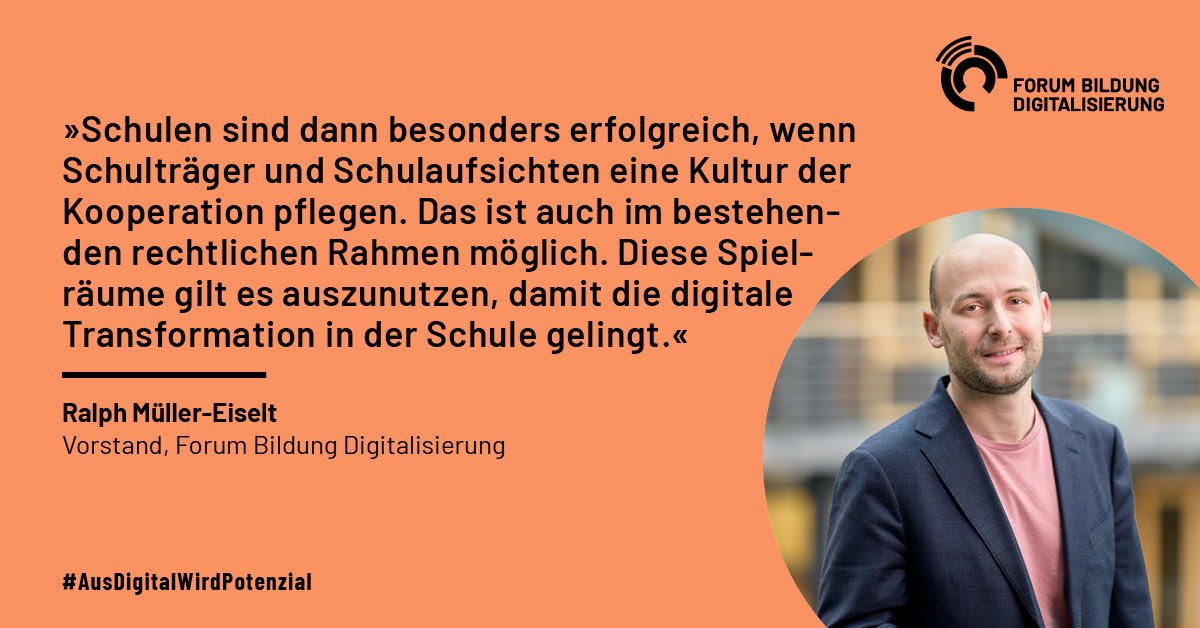 Ralph Müller-Eiselt (@bildungsmann) on Twitter photo 💡Das <a href="/ForumBilDig/">Forum Bildung Digitalisierung</a> hat heute einen lesenswerten Impuls veröffentlicht: „Bildungsverwaltung in Deutschland – Innere und äußere Schulangelegenheiten im Dialog“
🤝 Gemeinsam geht’s bekanntlich besser – wie eine Kultur der Kooperation gelingen kann: forumbd.de/publikationen/… #twlz 💡Das <a href="/ForumBilDig/">Forum Bildung Digitalisierung</a> hat heute einen lesenswerten Impuls veröffentlicht: „Bildungsverwaltung in Deutschland – Innere und äußere Schulangelegenheiten im Dialog“
🤝 Gemeinsam geht’s bekanntlich besser – wie eine Kultur der Kooperation gelingen kann: forumbd.de/publikationen/… #twlz
