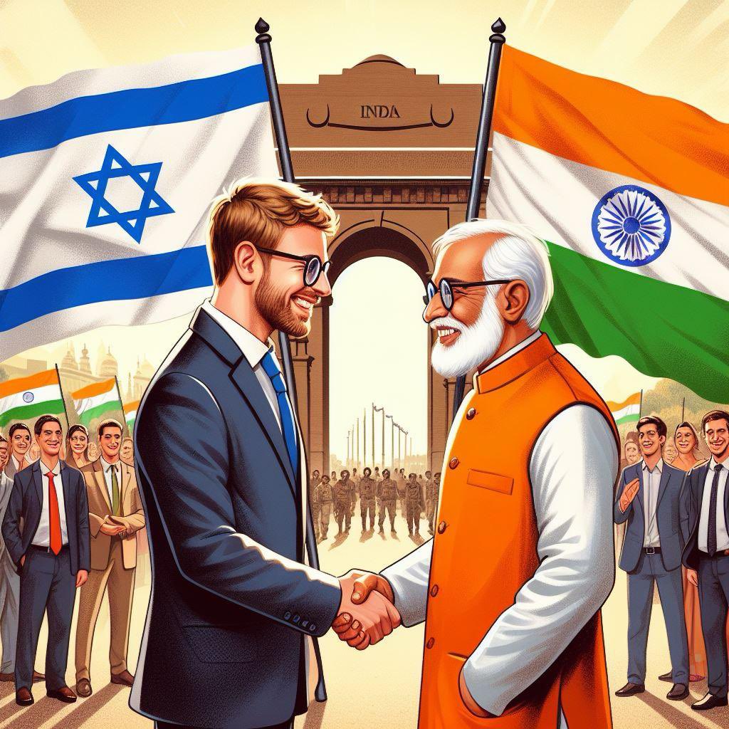 GuyNirIL's tweet photo. Wow! 32 years of Indo-Israeli friendship 🤩
So many bilateral meets 🫱🏼🫲🏽
I'm also hoping to meet the honorable PM @narendramodi Ji one day.
Till then, used AI to envision what it would look like😅
Tell me if you like it 🙏🏼
#GrowingPartnership
#IndiaIsraelFriendship
#NarendraModi https://t.co/DG8UsPErq0