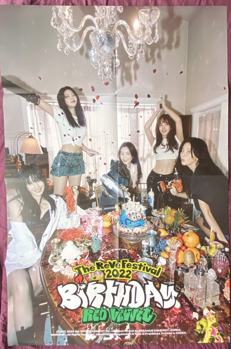 wts lfb ph #lgm_onhand

red velvet birthday unsealed album

tiktok - ₱125
shopee - ₱135

all versions available

inclus: pb, cd, sticker (limited), poster
dop: after 3 days 
mop: gcash, cod
mod: sco, tiktok 

mine or dm