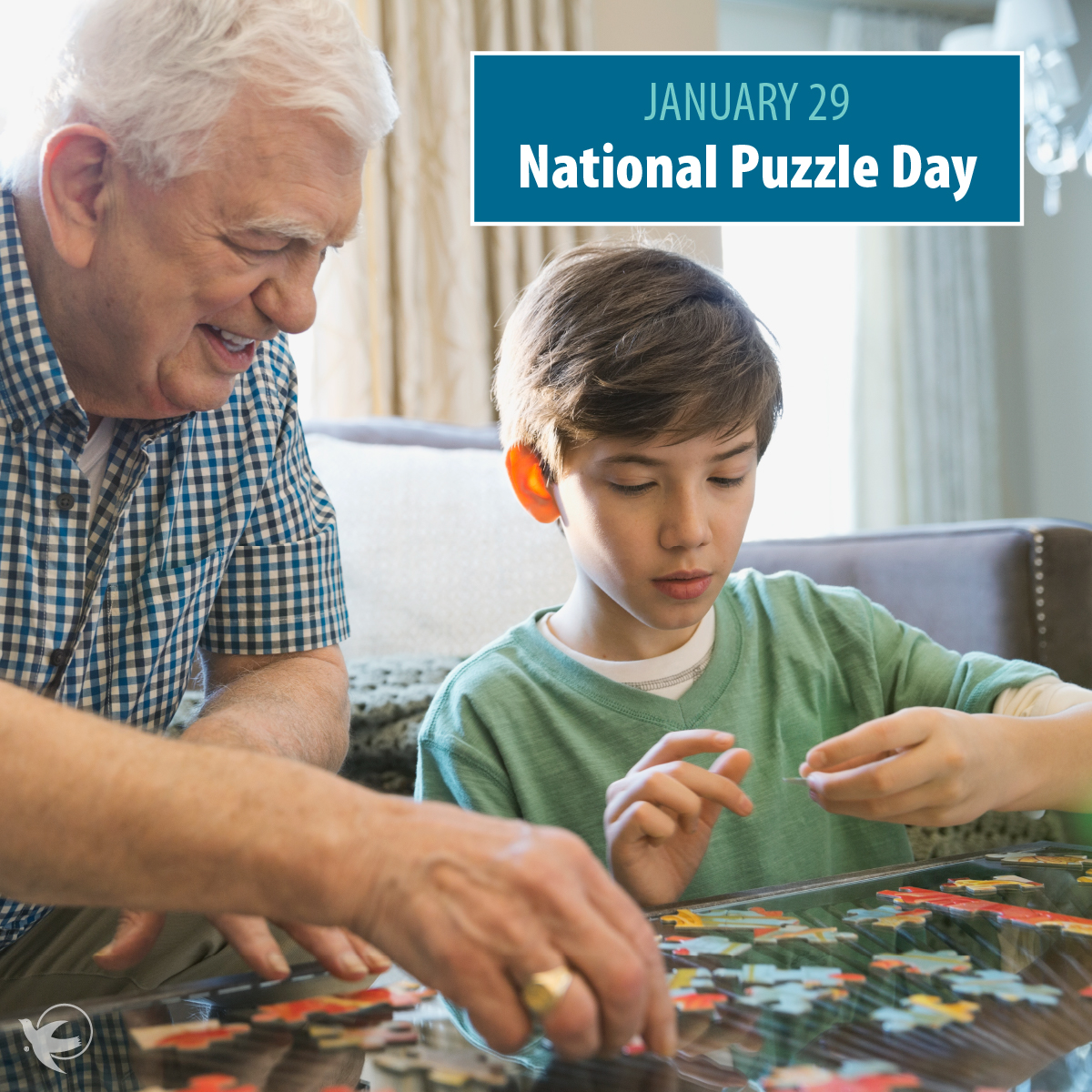 Engaging in puzzles 🧩🔍 is not just a pastime for seniors but a crucial habit that enhances their well-being. Puzzles stimulate the brain by improving memory, attention span, and cognitive functions, thus keeping their mental health in peak condition. #SeniorHealth #BrainFitness