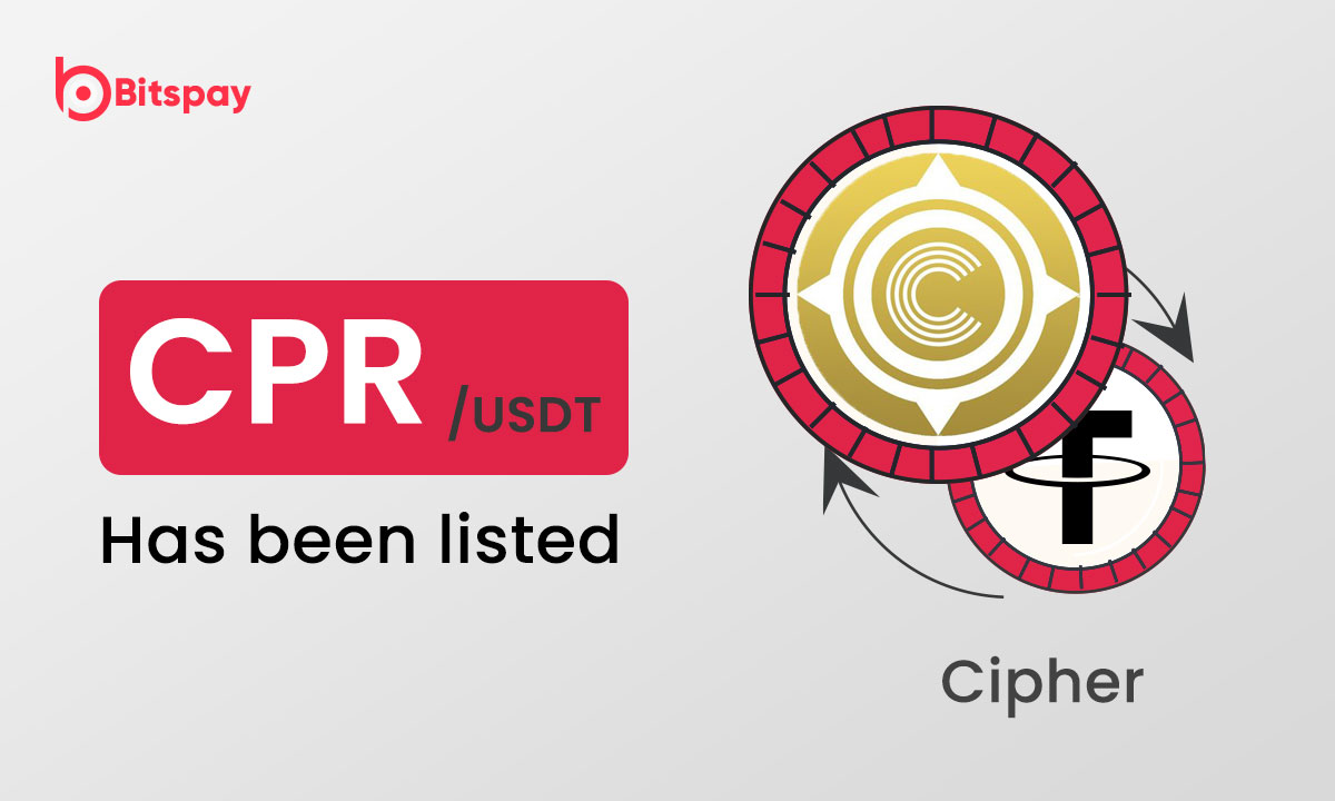 bitspay_global's tweet photo. 📣Bitspay Listed 

Cipher (CPR) Token on Bitspay

⏰Users Can start Deposits, Trade, and Withdrawals On Bitspay

📈Trading pair — CPR/USDT

Learn More:▶

https://t.co/xbEbns36c7
https://t.co/7U48ssqale

#cryptocurrecy #newlisting #Crypto #bitspay #CPR https://t.co/npuOXFYsHh