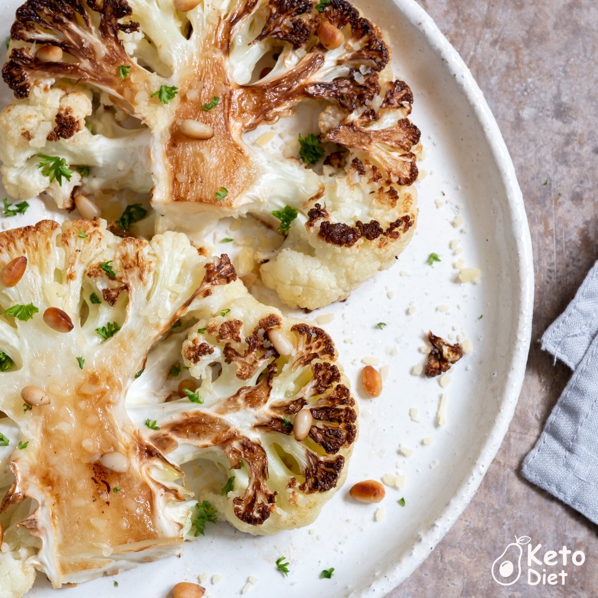 Cauliflower Steaks⁠ ❤️🤤