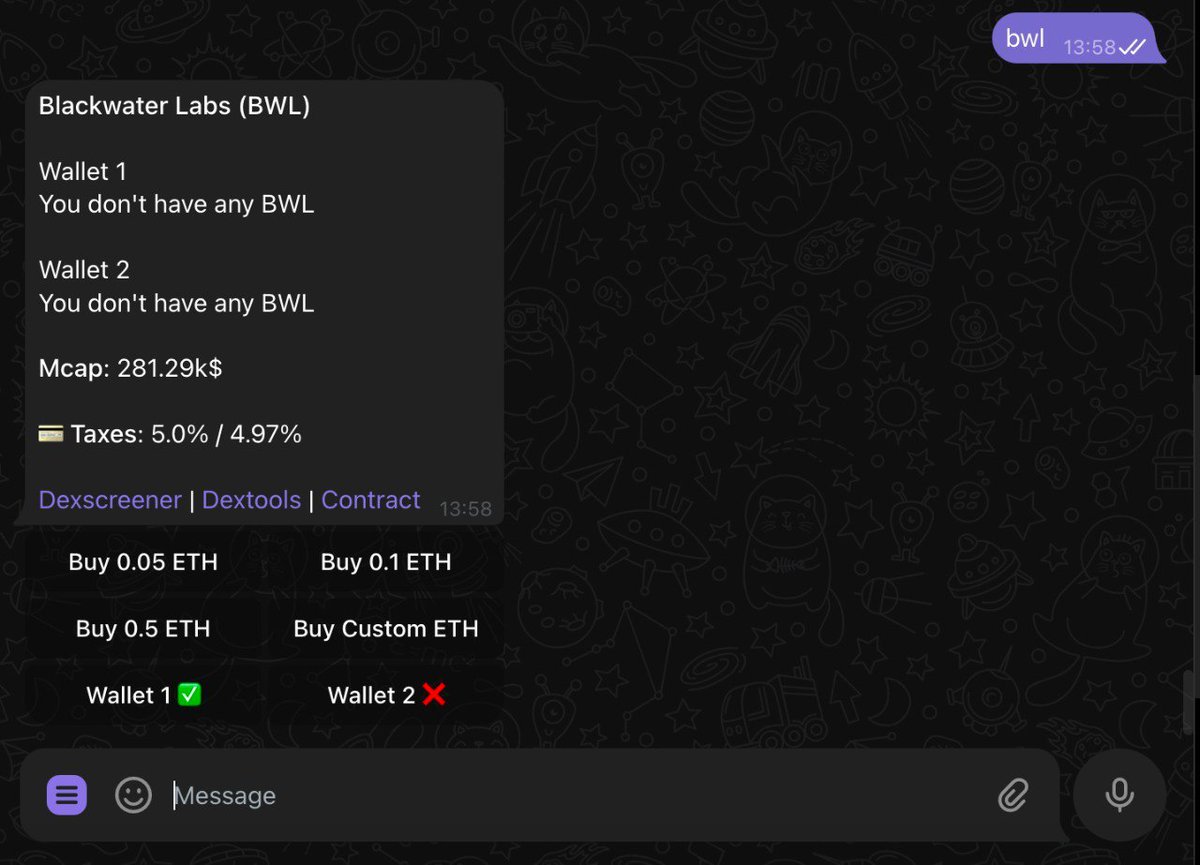 Thanks to our new AI implementation a user can now easily source Token information even if they do not know the contract address

This unique feature helps give our M16 an additional edge over the market!

To begin swapping your favourite Tokens jump in to our SwapBot @M16BWL_bot