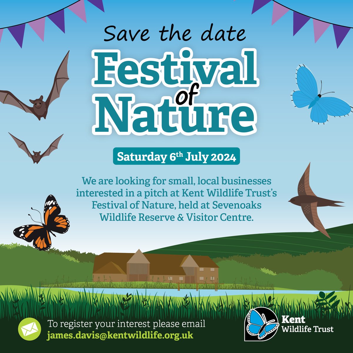 📢Calling all small businesses! 🦔We're looking for small, local businesses interested in a pitch at our upcoming 'Festival of Nature'. Being held at Sevenoaks Wildlife Reserve on Saturday 6th July. Get in touch if you'd like to be part of the fun! #sevenoaks #defendnature