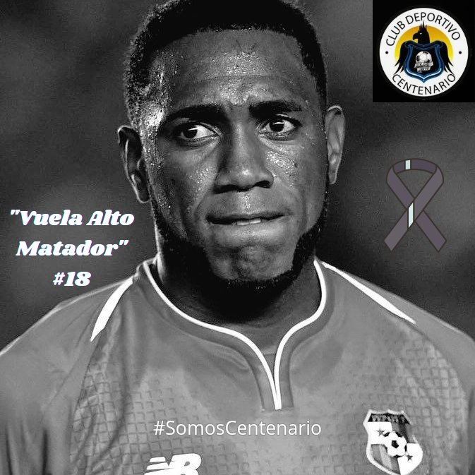 DepCentenario's tweet photo. En nombre del @DepCentenario de Colón, queremos enviarle nuestro más sentido pésame a los familiares y amigos de Luis "Matador" Tejada, calidad de persona que siempre llevaremos en nuestros corazones.

🖤PAZ A SU ALMA🖤

#SomosCentenario🔥 https://t.co/HeQBmjPxEt
