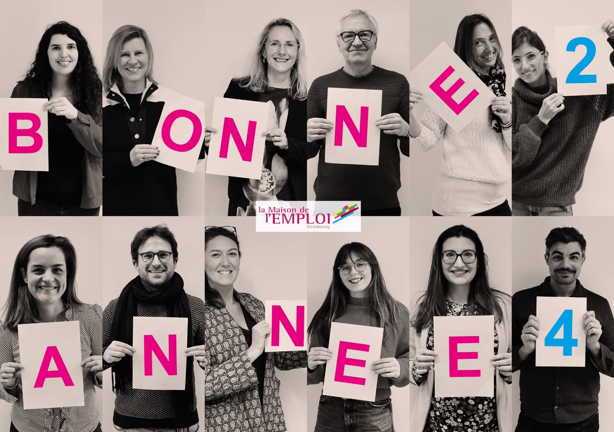 La Présidente <a href="/AnneMarieJean1/">Anne-Marie Jean</a> et l’équipe de la MdE vous souhaitent une très belle année. 
En 2024, nous continuons à ns mobiliser pr développer l’accès à un emploi durable pr tous, dans une dynamique partenariale &amp; transfrontalière, et à imaginer ensemble les futurs du travail.